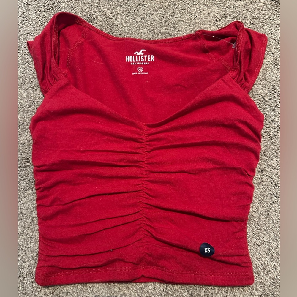 Hollister Fitted Crop Top